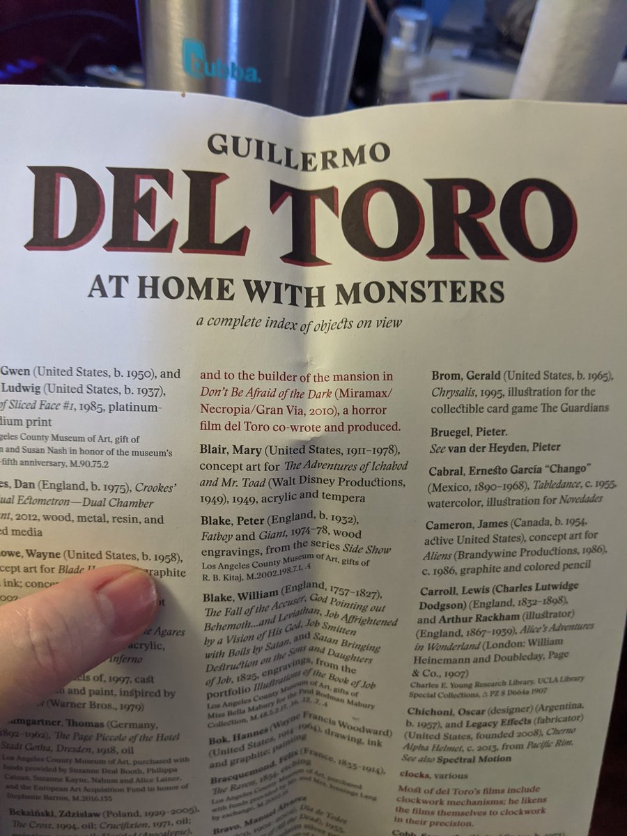 So a few years later, Guillermo had a little exhibit at LACMA, called "At Home With Monsters" which ended up traveling to Canada and Mexico.And those pieces were included in the exhibit.