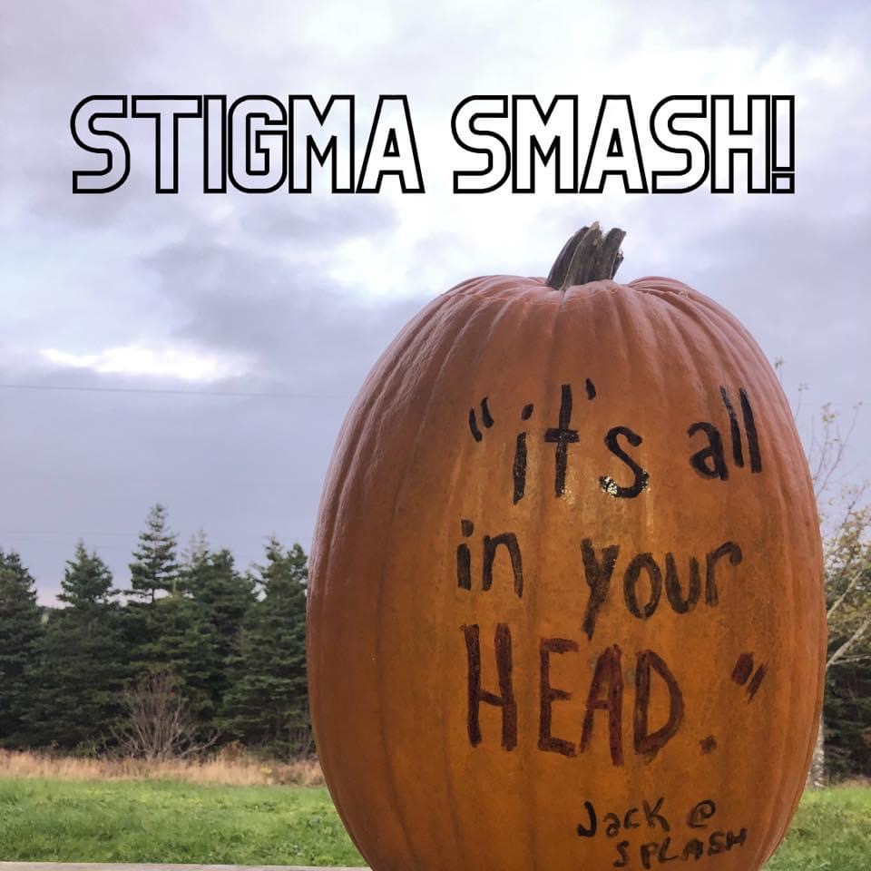 Check out Jack at SPLASH for our upcoming Stigma Smash Event! Thanks to our AWESOME <a href="/jackdotorg/">Jack.org</a>  Chapter volunteers for helping to smash the stigma surrounding mental health @kixxcountry <a href="/PamNParsons/">Pam Parsons - HarbourGracePortdeGrave</a> <a href="/HaywardBlake1/">Hayward Blake</a> <a href="/LynnDiamond1/">Lynn Diamond</a> <a href="/AnthonyGermain/">AnthonyGermain</a> @cbncompass <a href="/CMHANL/">CMHA-NL</a>