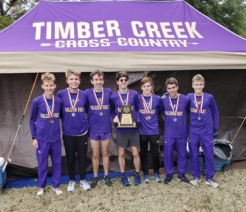 ⁦<a href="/TCHS_XC/">TCHS XC</a>⁩ Boys and Girls teams place 2nd at district and advance to 6A Regionals in Lubbock on November 10th. #TCOD