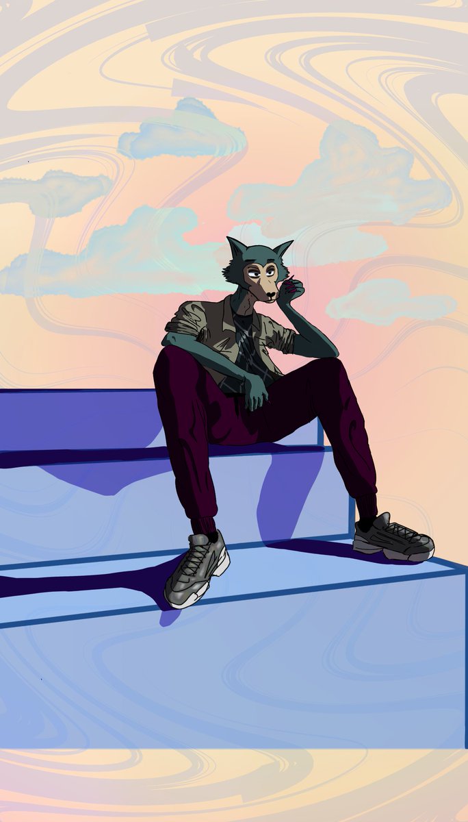 Bartowo_'s tweet photo. I drew Legoshi from Beastars!! https://t.co/eJCFVpRrOJ