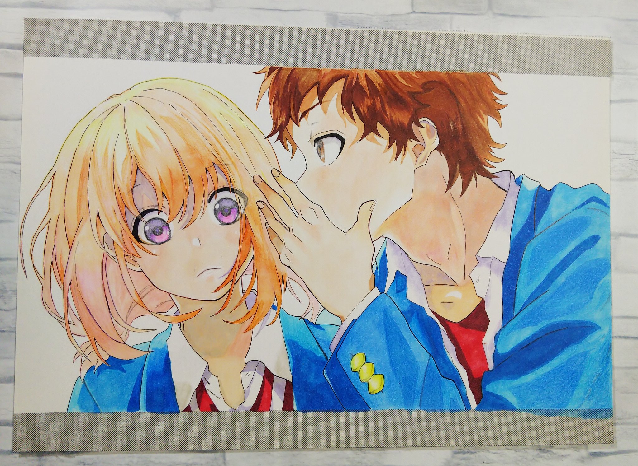 ロカロカ ハニワ完成 Youtubeでリクエストされたイラストです 初めてリクエストされたイラストを描きました Honeyworksイラスト Lodol Honeyworks ハニーワークス 大嫌いなはずだった 榎本虎太郎 瀬戸口雛 イラスト 模写 コピック 色鉛筆