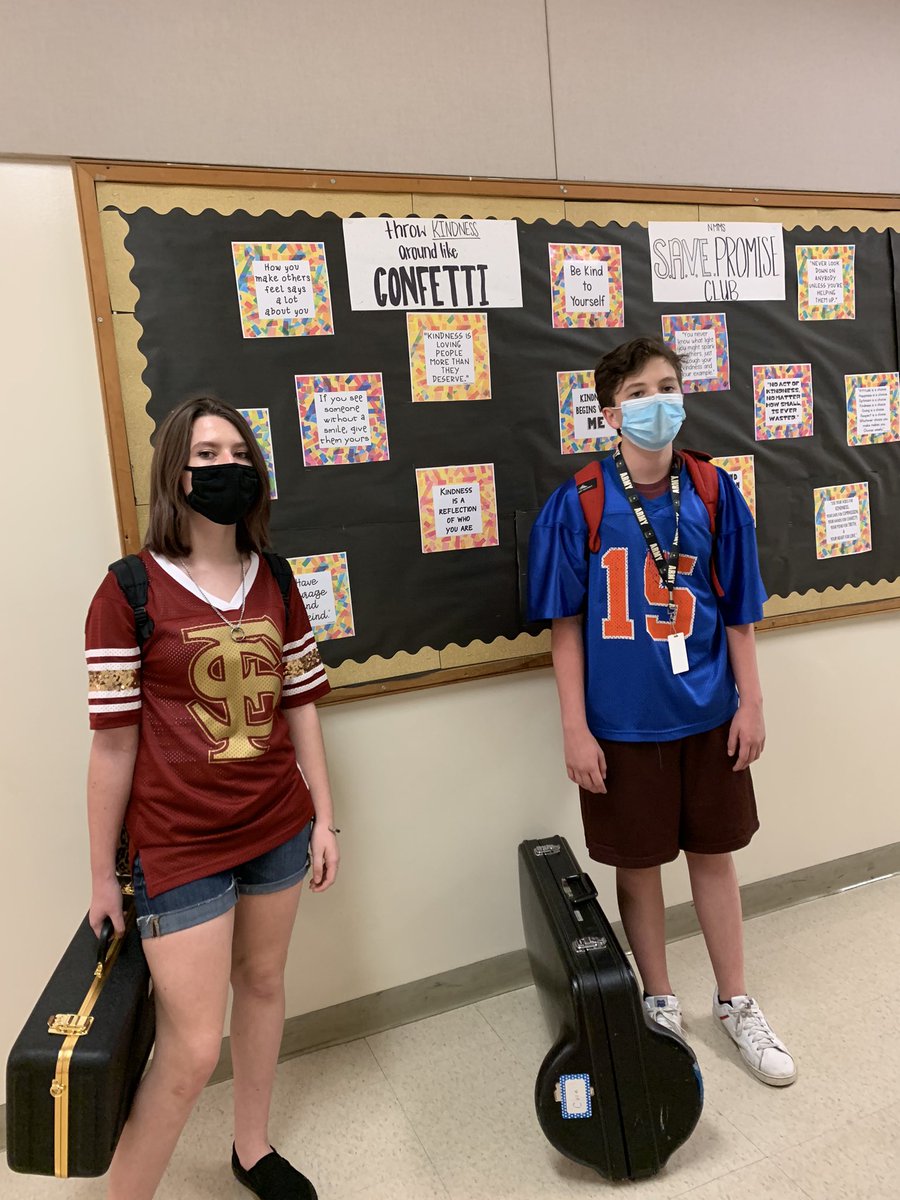 NMMSSaveClub's tweet photo. Our students and staff TEAMED up against drugs today! @redribbonweek  @NMMScolts @ellers_david #RedRibbonWeek2020 #TEAMNMMS https://t.co/T25pUmLeZ1