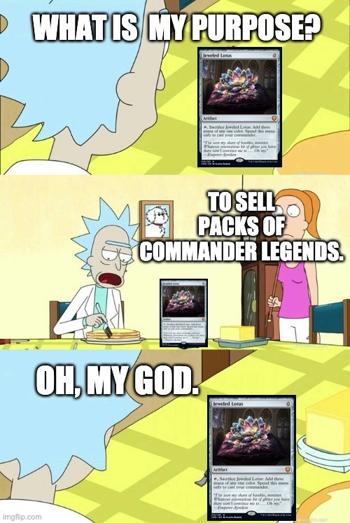 TolarianCollege's tweet image. "Yeah, welcome to Magic: The Gathering, pal."
#MTG