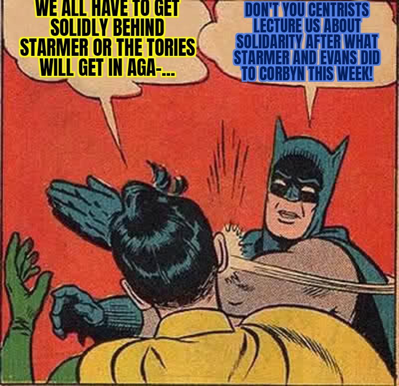HavetStorm's tweet photo. #Batslap #Corbyn #CorbynSuspended #StarmerOut #Starmer #JeremyCorbyn #KeirStarmer #CentristBullshit https://t.co/nHwyNBpI1k