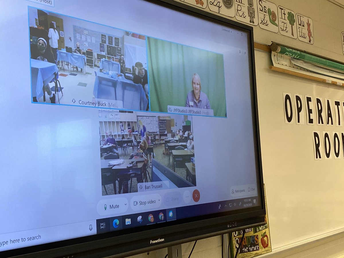 clsbuck's tweet photo. When covid gets on the way of a Jamestown field trip, you do a virtual tour instead with a tour guide Q&amp;A!  So glad to have this option for students. #jamestownsettlement #bellehethelementary https://t.co/kchrJXYLuV
