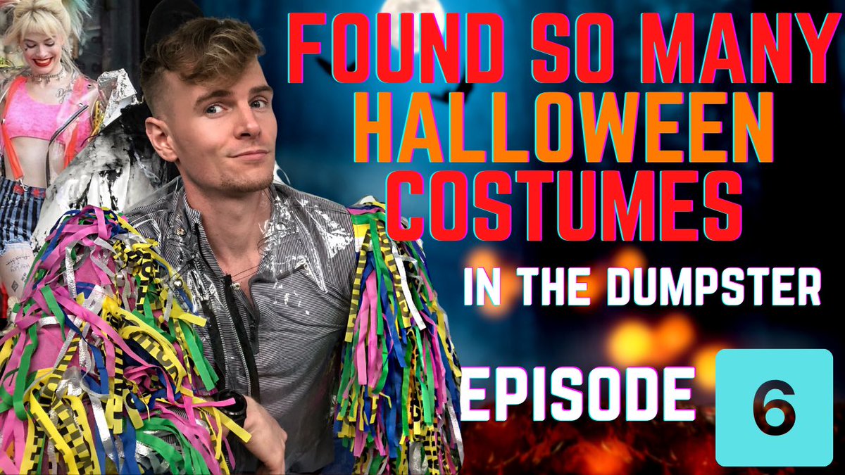 BillyHolt_'s tweet photo. New #dumpsterdiving haul video on my #youtubechannel is now up! I can’t believe all of these #costumes were being throw away! #dumpsterdiver #dumpsterdivingscore https://t.co/MGaq18O5QP