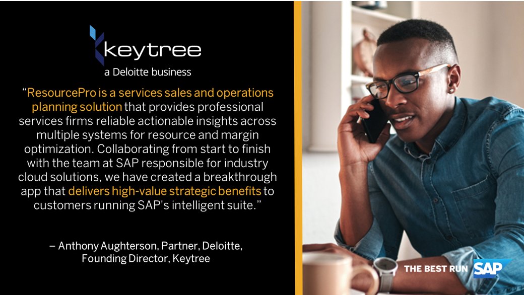 ShannonPlatz's tweet photo. #ResourcePro is now available as a part of @SAP’s #IndustryCloud ecosystem! Read more about @keytreeuk’s capability to provide actionable insights: 
https://t.co/8Z4y7Qm1SC 

#SAPAppCenter #SAPPartner #SAPEndorsedApp  #ProfessionalServices #Innovation #IntelligentEnterprise https://t.co/ITLAtqozWF