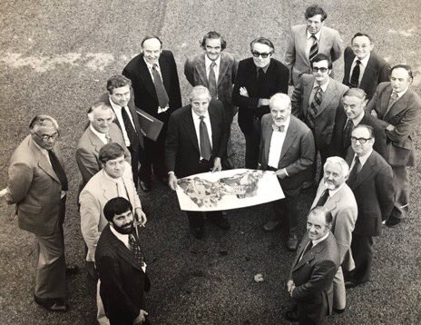 stoneroberts's tweet photo. @bobgreid @MunicipalDreams I have this picture of the #clnt team. Including my father second from bottom left https://t.co/DUNbmKHLqf