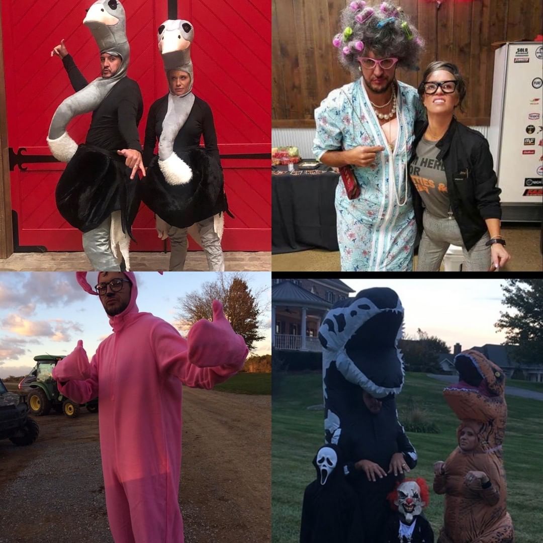 If anyone needs any last-minute Halloween costume inspiration, Caroline &amp; <a href="/LukeBryanOnline/">Luke Bryan Test</a> have you covered. 😂 👏