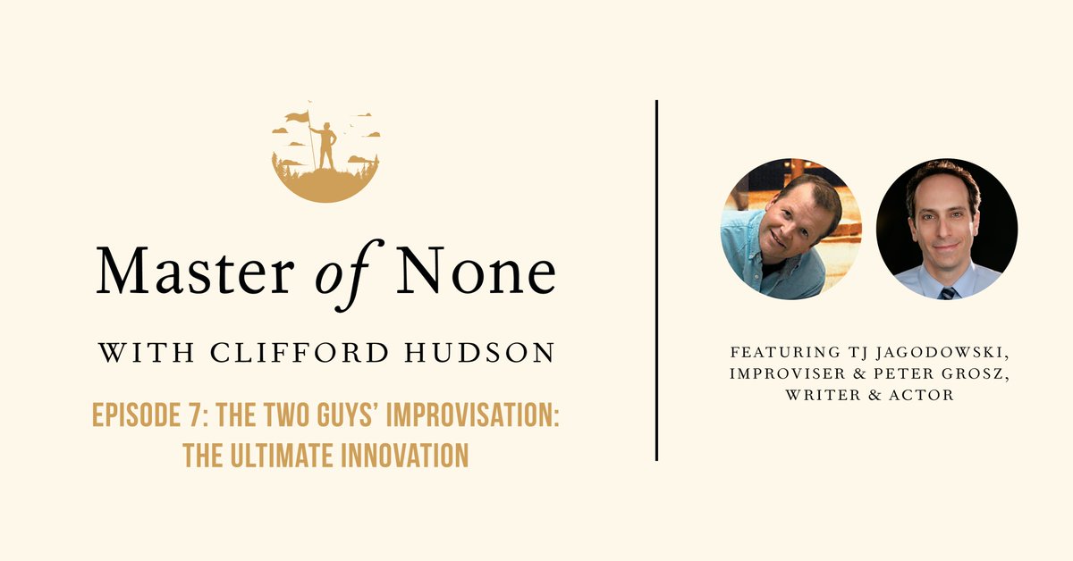 I spoke to <a href="/petergrosz/">Peter Grosz</a> &amp; T. J. Jagodowski: the ‘Two Guys’ we’ve all seen in almost 20 years of Sonic Drive-In TV commercials. You may know them on-screen, their individual stories are fresh and unique, and will no doubt feed your desire for innovation.
open.spotify.com/episode/2AE6Yp…