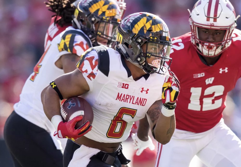 DeAndreGColeman's tweet photo. Blessed to Receive an offer from the University of Maryland 🐢🔴⚫️             @jokerphillips @AL6AFootball @hytfootball @ChadSimmons_ @RivalsJohnson @clintbrew247 @bartonsimmons   @CoachECarroll @allgastrng @GasCrew7v7 https://t.co/EI8Uvi9WMT