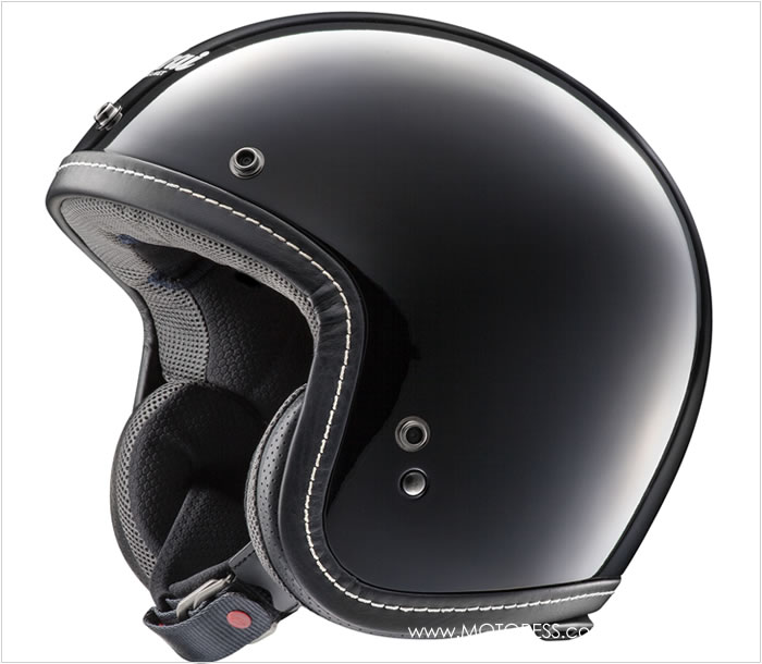 MOTORESS's tweet photo. Arai Classic-V helmet! Heritage styling w/modern luxuries. Behind the vintage look are modern technologies. Patented hidden interior ventilation. Arai’s uncompromising level of quality and protection ★#MOTORESS https://t.co/f4B2Ik0BME https://t.co/3XMhAM8sIH