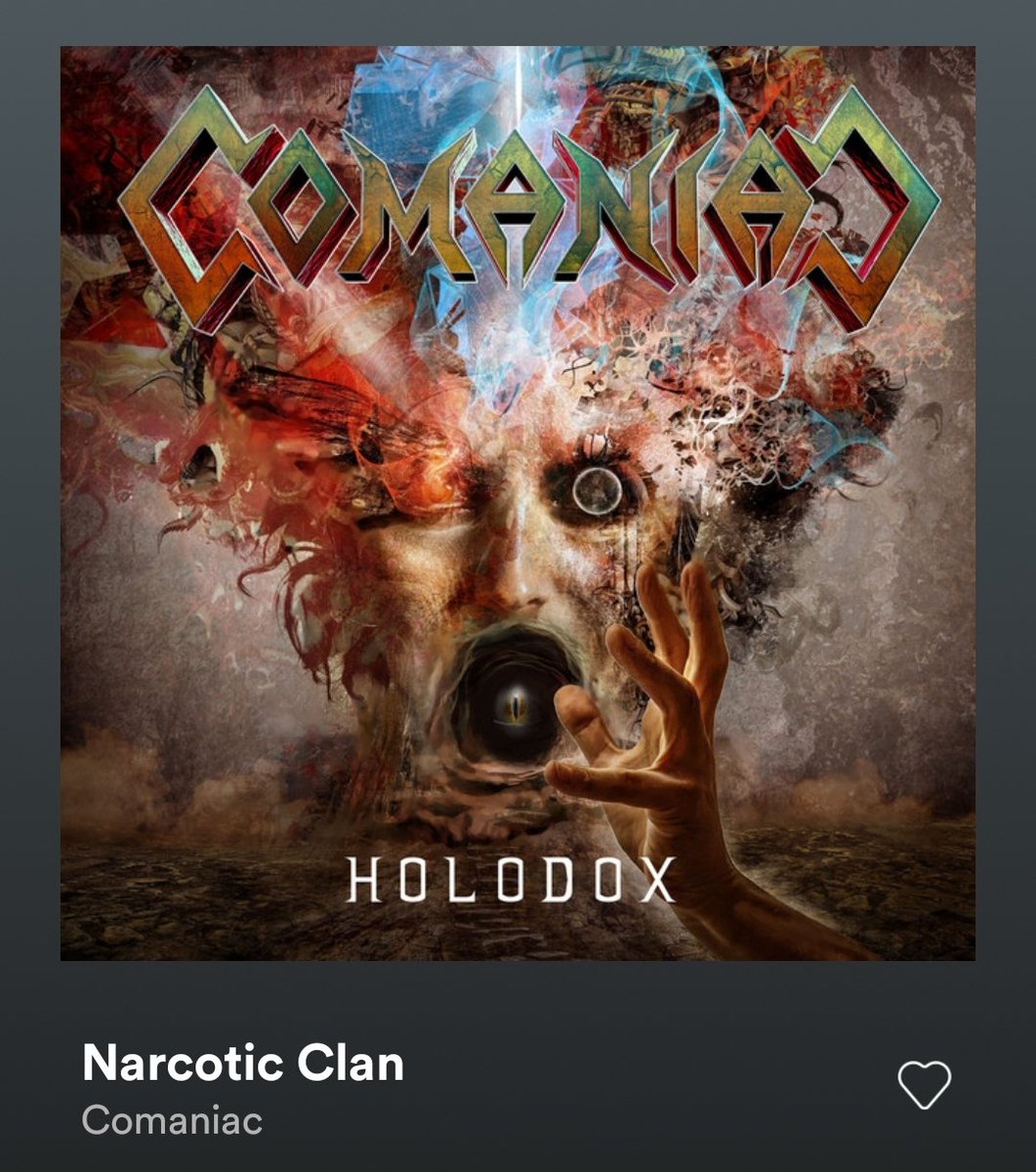 Adracom's tweet photo. 8/10 🤘🏻
#Holodox good thrash metal release #Comaniac
#NarcoticClan https://t.co/uNlBeP99nW