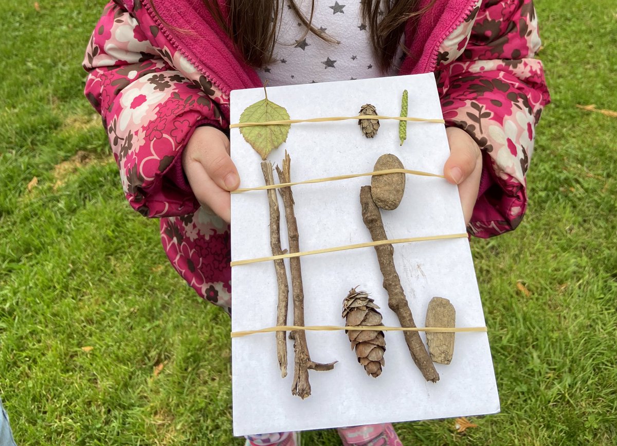 PineKinderWood's tweet photo. Day 18 of our 30 day #getoutside challenge had us inspired by the book Tiny Perfect Things. We wondered what tiny perfect things we could find if we walked in our place. So. Many. Treasures.  #sd37 #deltalearnsoutside https://t.co/6tDxv6ZBJm