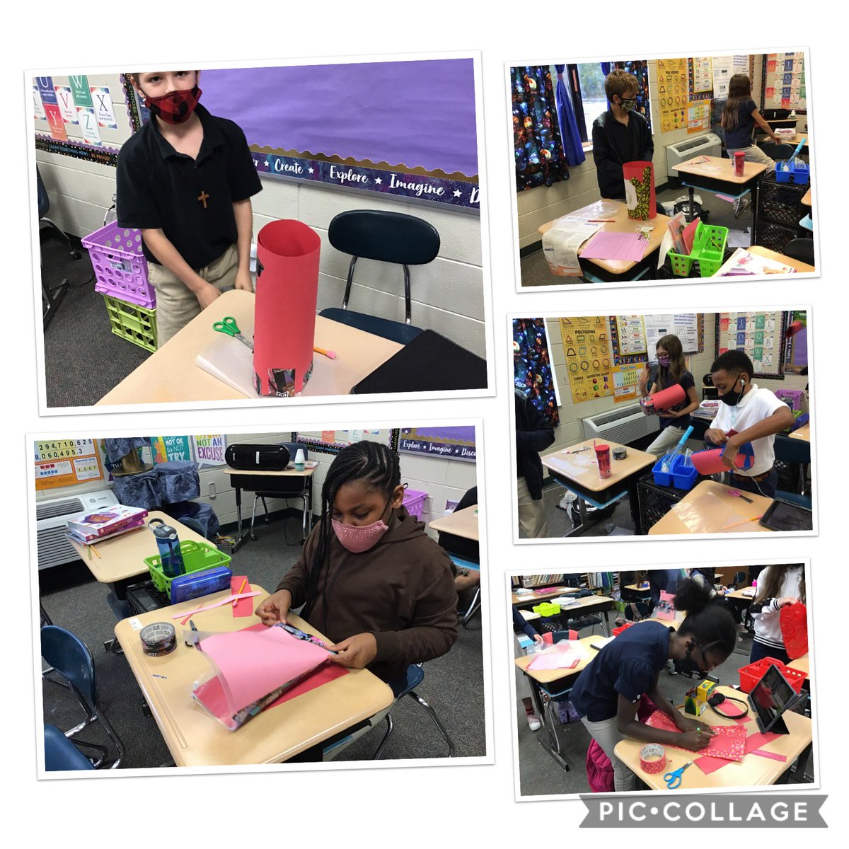 kwallaceles's tweet photo. Construction Day for The Better Bag!!!! What will we create? I can’t wait to see the finished products tomorrow. @MsMondesirSTEAM @kiboucher @sheina_medina @jlee_les @Ckanderson_LCSS https://t.co/5VkkfBGWFb