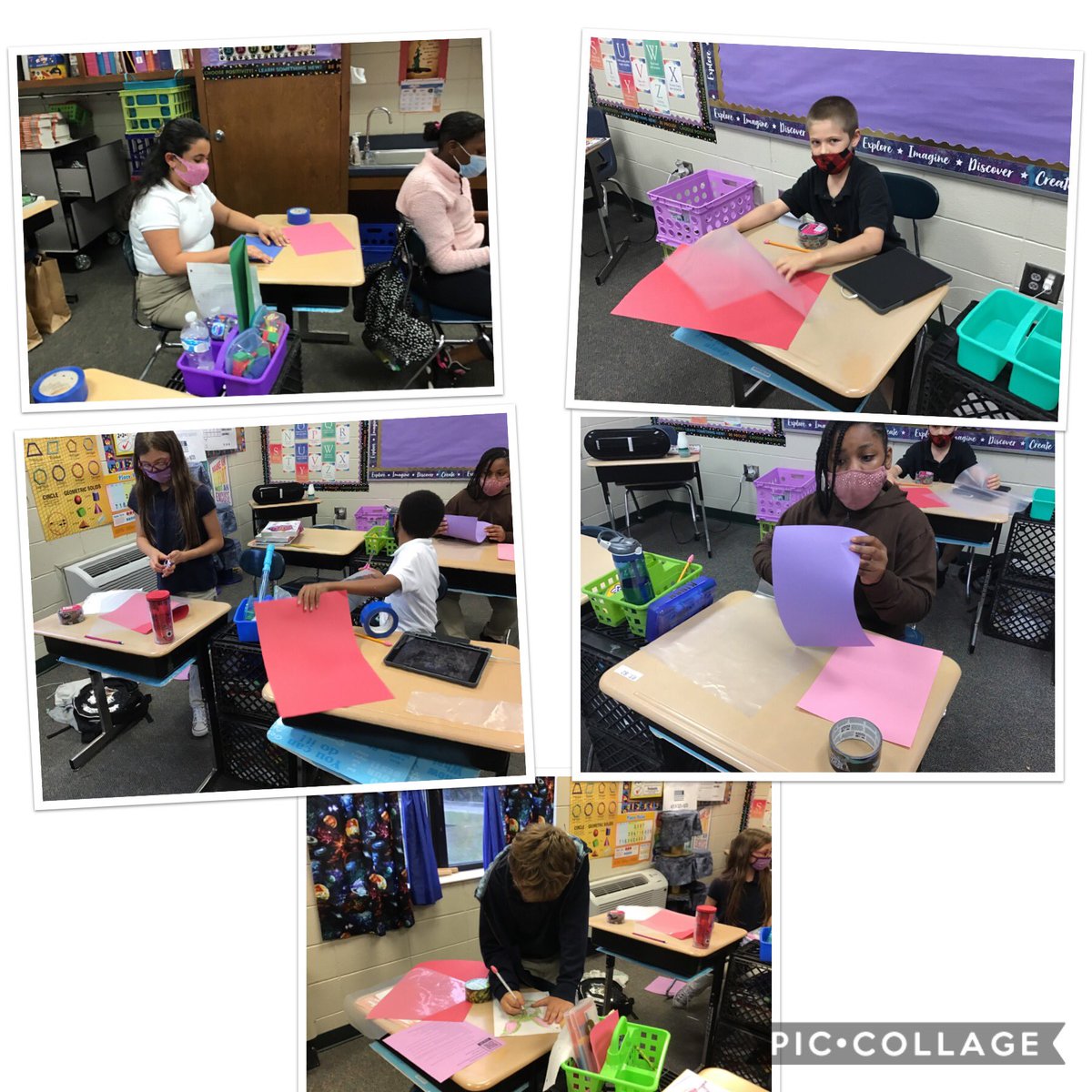 kwallaceles's tweet photo. Construction Day for The Better Bag!!!! What will we create? I can’t wait to see the finished products tomorrow. @MsMondesirSTEAM @kiboucher @sheina_medina @jlee_les @Ckanderson_LCSS https://t.co/5VkkfBGWFb