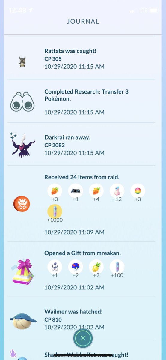 CodyJBergmann's tweet photo. @PokemonGoApp  Shiny legendaries/mythics are supposed to be 100% catch rate, yet this happened. Why?  ...and can this be fixed? https://t.co/u0hEZWxwYp