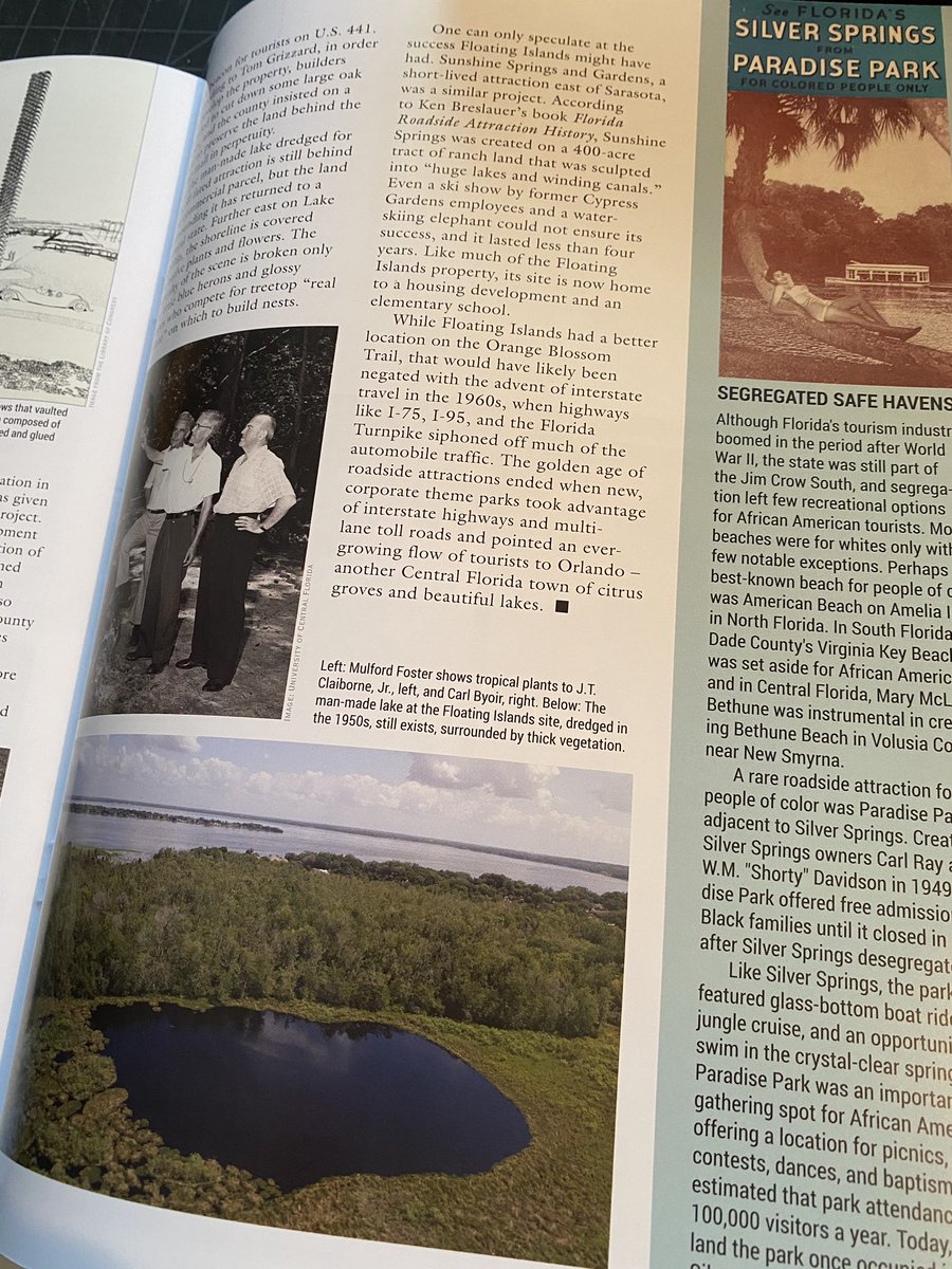 First of two published articles I wrote about Floating Islands, an attraction planned for Leesburg, Florida. #reflectionsmagazine