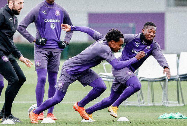 A bit part of Tau’s pressing ability is his speed.The 1,311m he has ran at 20km/h+ this season is the most of any Anderlecht player and ranks inside the top 10 in Belgium’s top division. #BHAFC  #RSCA