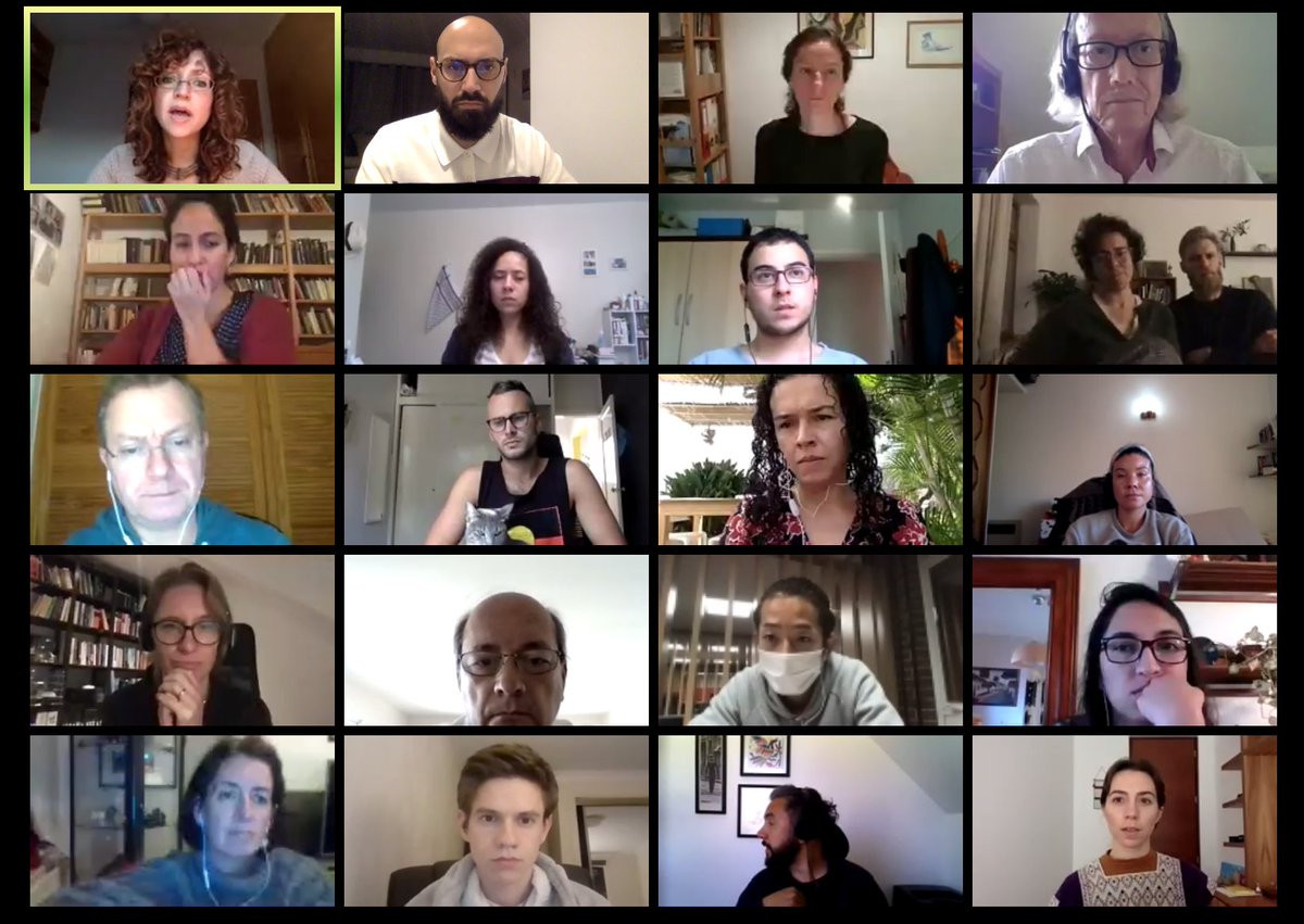 OmarPKhan's tweet photo. Brilliant seminar from @ILAS_SAS with Prof. Arturo Escobar on Pluriversal Politics & Transition Design
You can sign to oppose the closure of ILAS here:
https://t.co/6FyWcs7JhP
#stopILASclosure #SaveILAS https://t.co/PE5RHBIFsY