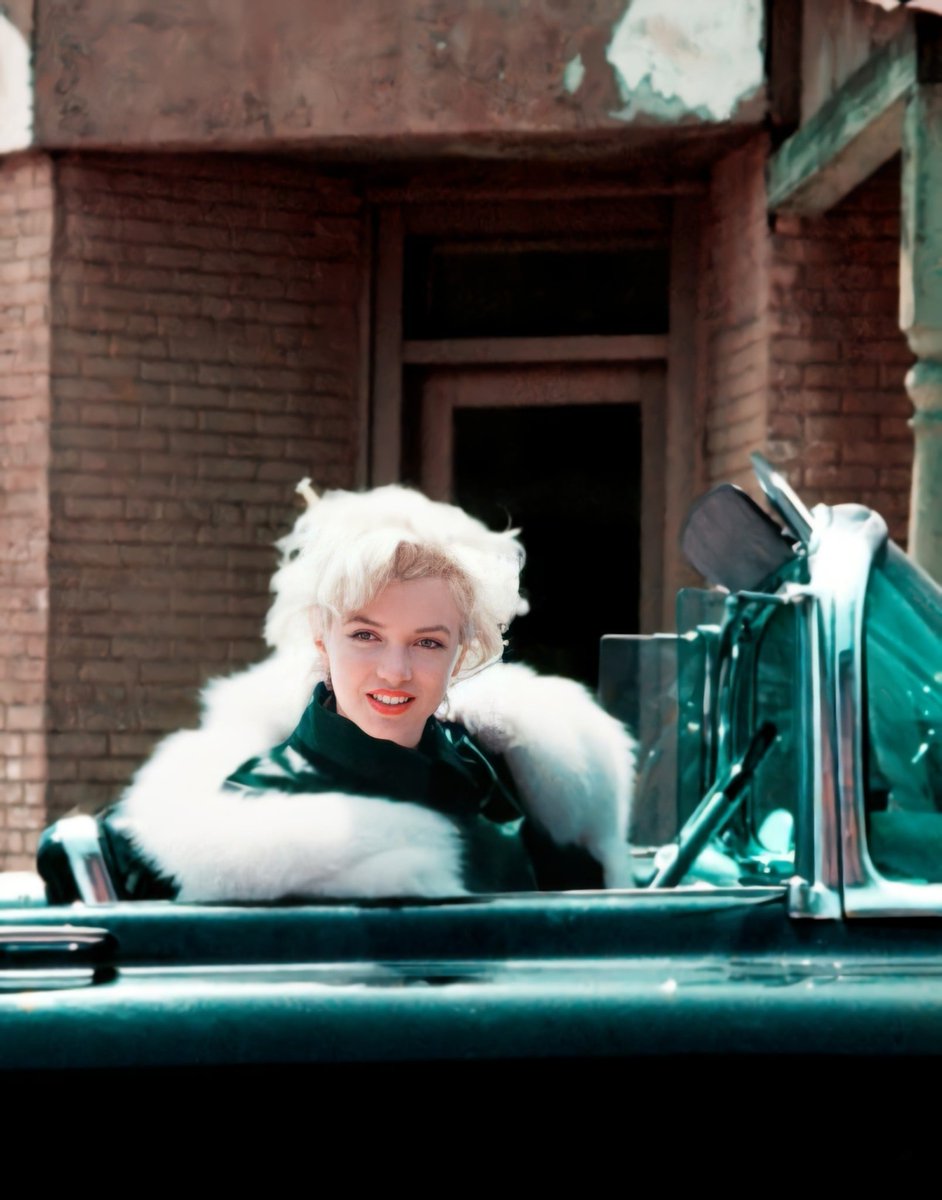 Marilyn Monroe photographed by Milton Greene 1956.