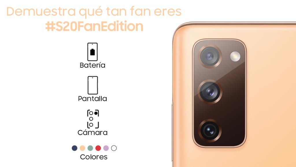 SamsungChile's tweet photo. [CONCURSO] ¡Estás muy cerca de llevarte el Galaxy #S20FanEdition! 🤩📱 Desafío 2: Da like o RT y coméntanos cuál es tu función favorita usando el hashtag. Si llegamos a la suma de 5K entre comentarios y reacciones podrás ser de los verdaderos fanáticos y participar. 💚💜💙🧡❤️ https://t.co/tB2kvLaIF9