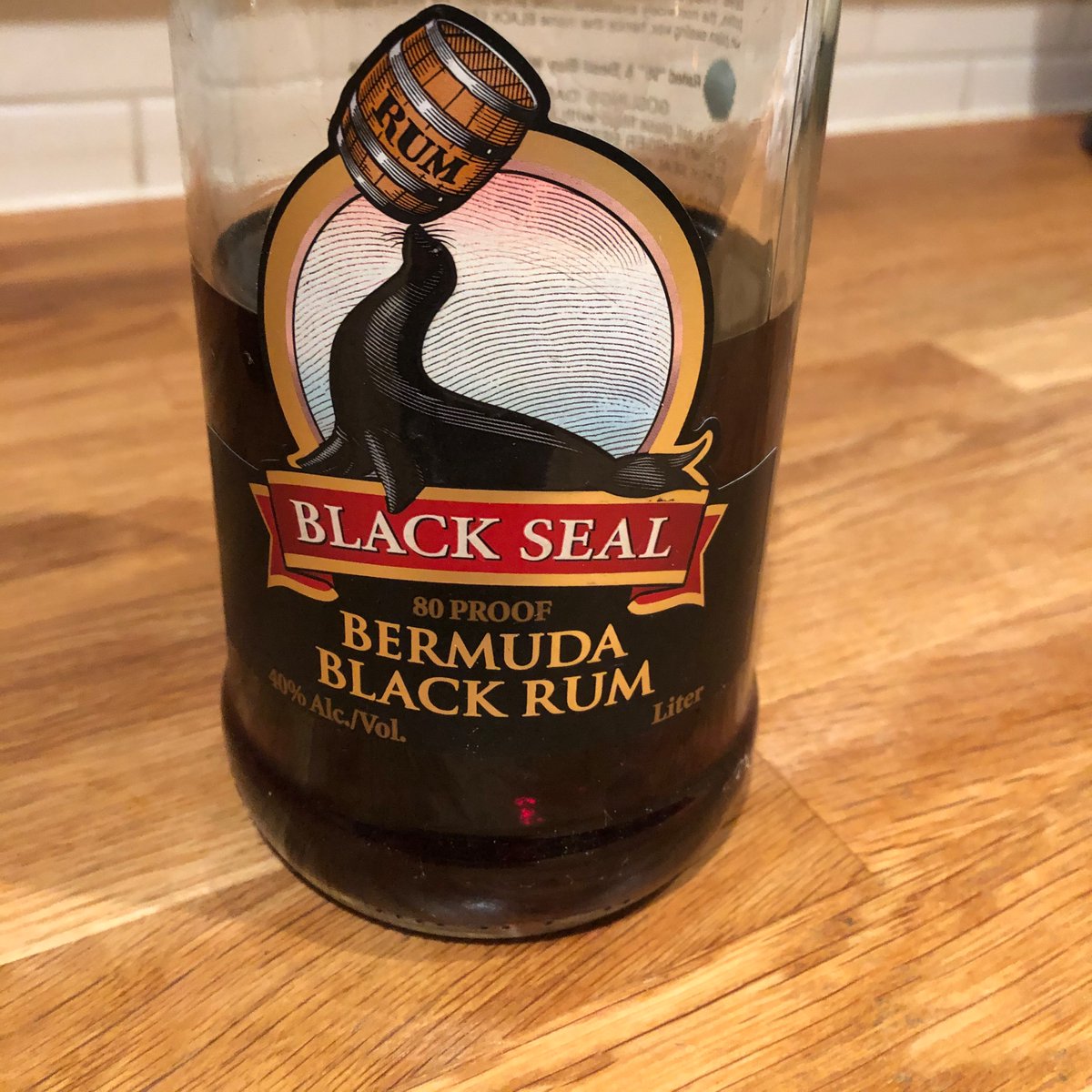 AnneliseGray's tweet image. Sometimes after a hard day’s writing, there is only one solution. #darkandstormy #bermudatrademark