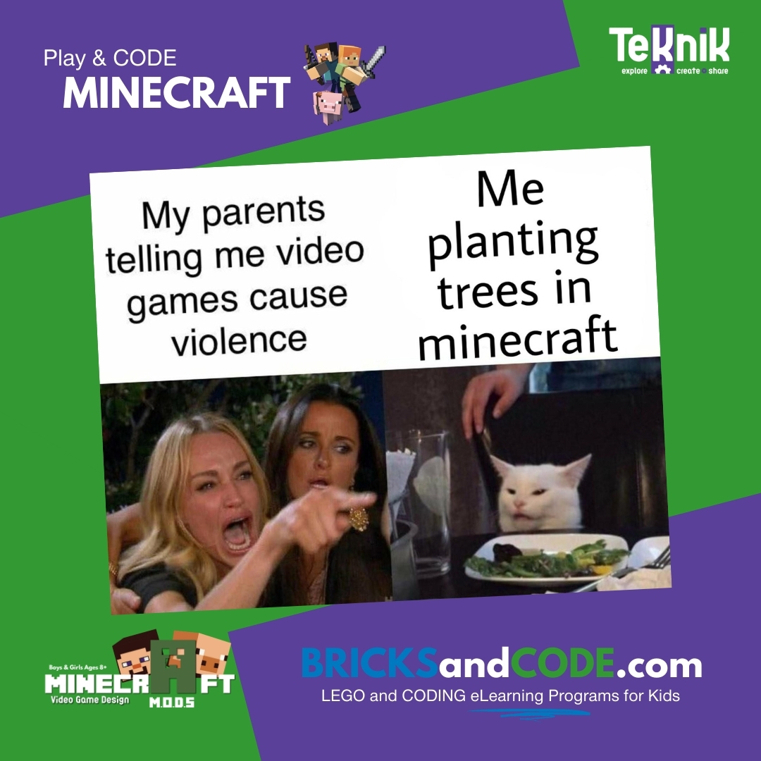 tekniklabs's tweet image. Us Parents...🤦♀️🤦♂️ Let's Face It, Sometimes We All Judge, Without Fully Understanding...😅 #minecraftmeme #codingminecraft #learntocode #minecrafter #howtocode #codingclasses #codingforkids #tekniklabs #bricksandcode