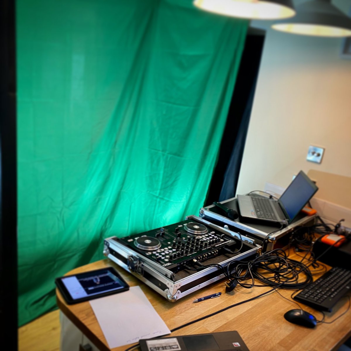 Therealdjbez's tweet photo. No turning back now! Going live tomorrow morning at 10am for 12 hours raising money for Cancer Research. Facebook event page https://t.co/VDiBx8xCia Watch live - https://t.co/nLn2qmOWYF… Donate here - https://t.co/QwRRWR5N7q DJGlennC/live https://t.co/Q88P4oi38C
