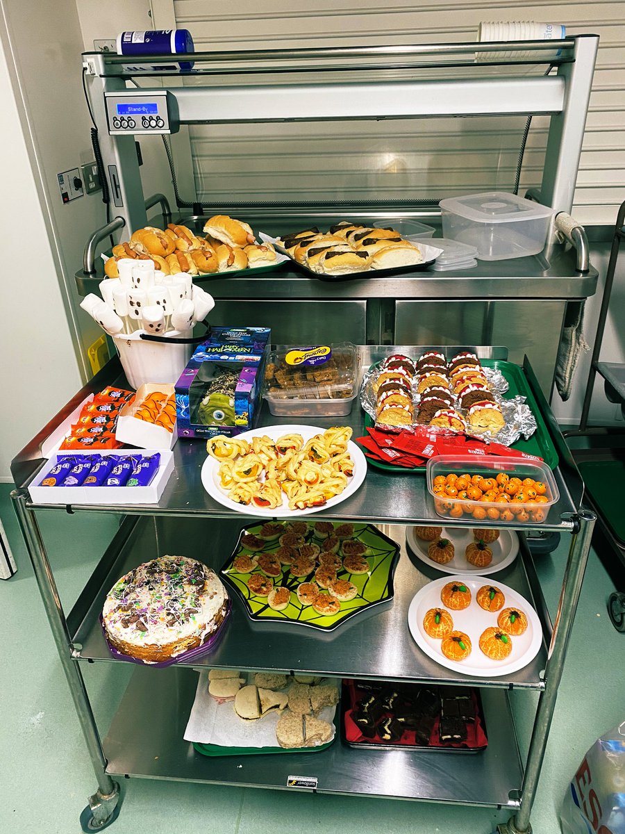What a really gourd day we’ve had! 🎃
Our Halloween Spooktacular included games, decorating activities, face painting, a disco &amp; buffet. Now we’re going to relax and watch a Halloween film. 
Here is our full MDT getting involved! 🎃 #TeamWaveney <a href="/NSFTtweets/">NSFT mental health</a>