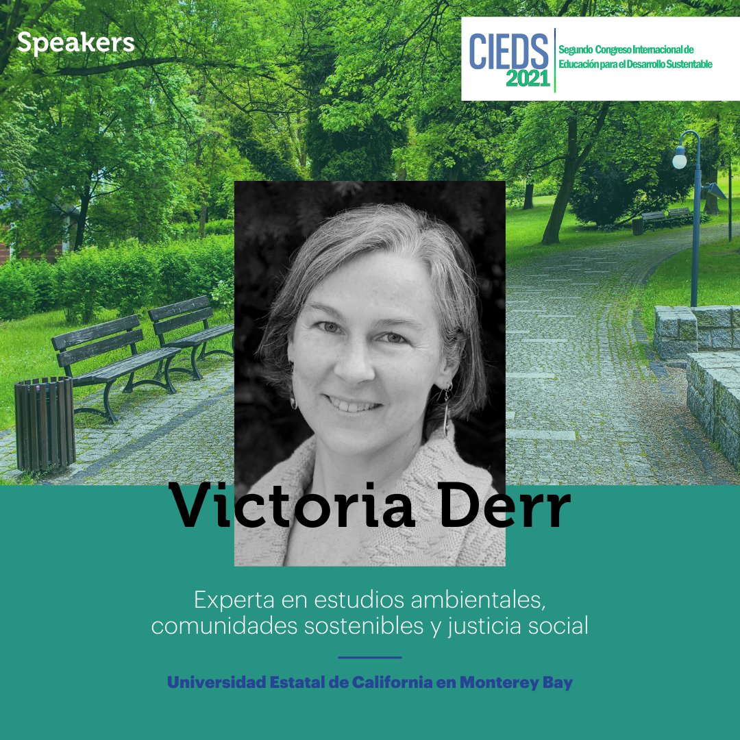 cedel_UC's tweet photo. 📢❗️Tenemos 2° invitada internacional del #CIEDS2021 🎉Victoria Derr es experta en estudios ambientales, comunidades sostenibles y justicia social es key speaker de la línea "Política pública para afrontar desafíos globales y locales"➕👀 https://t.co/S5iCBJD5ml https://t.co/hGUT1egRm9