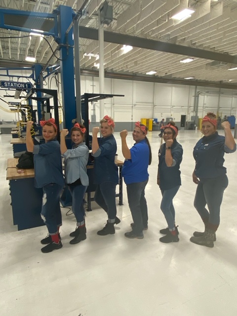 Rosie the Riveter's legacy lives on this Halloween as several of our team members paid tribute to that can-do spirit. We are thankful for these amazing women and this entire team that gives MAX-effort each day. #WeCanDoIt