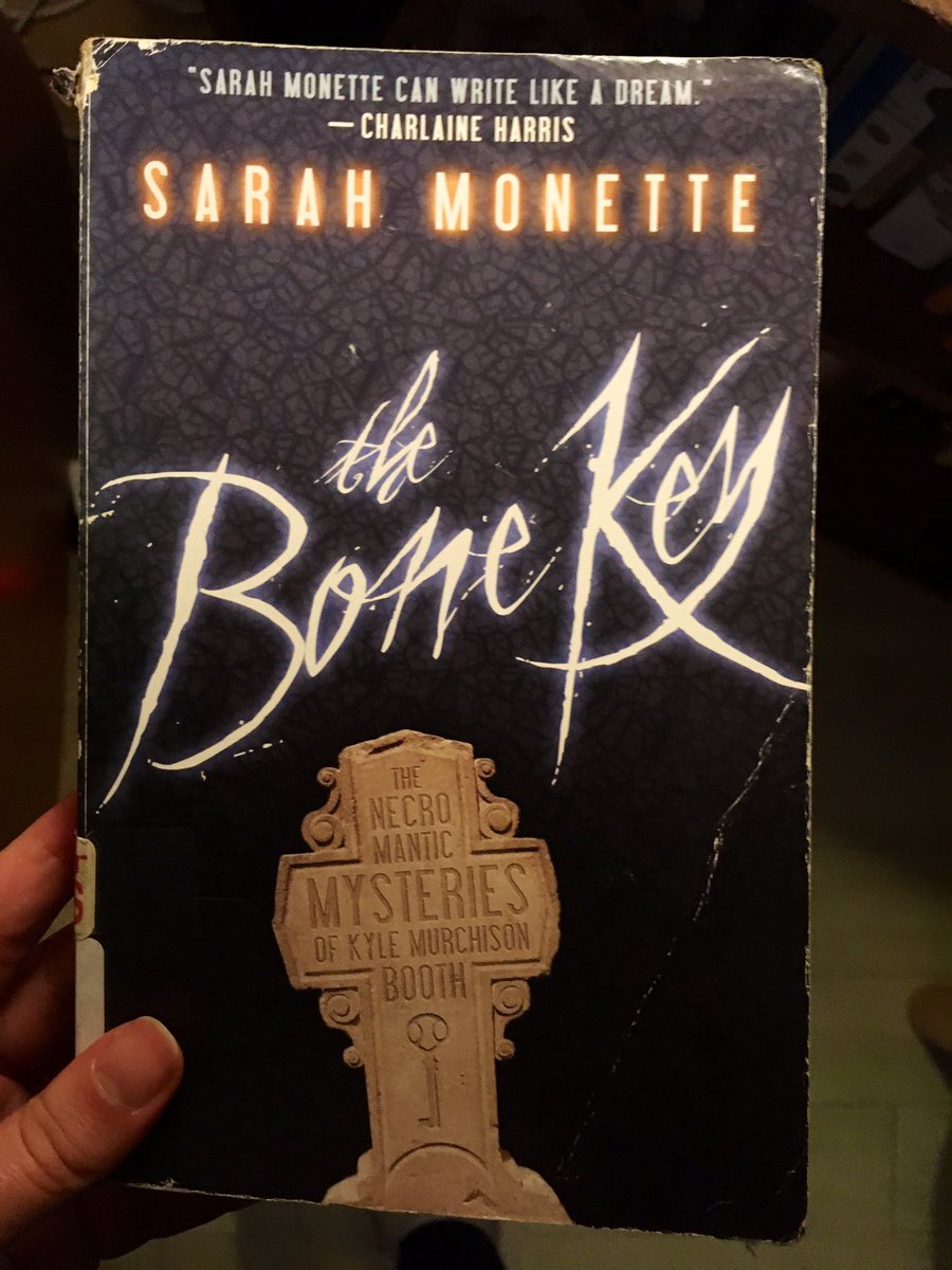 Day 29 of  #31DaysOfFemaleHorror is Sarah Monette with The Bone Key, a gorgeously strange series of ten linked stories about a museum archivist/necromancer - including an entire story that consists only of gay sexy times with a demon