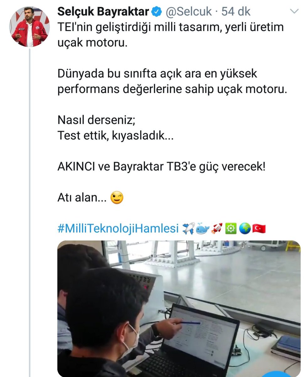 Bir İthal Saman değil ama 
İşte Yerli Uçak Motoru'muz

Bayraktar TB3'ü PIIIRRR diye uçuracak
Hedefleri ŞAKKADANAK vuracağız

Kudurun Kanada'nın çocukları 😄😄

#EminAdımlarla2023
Mapping