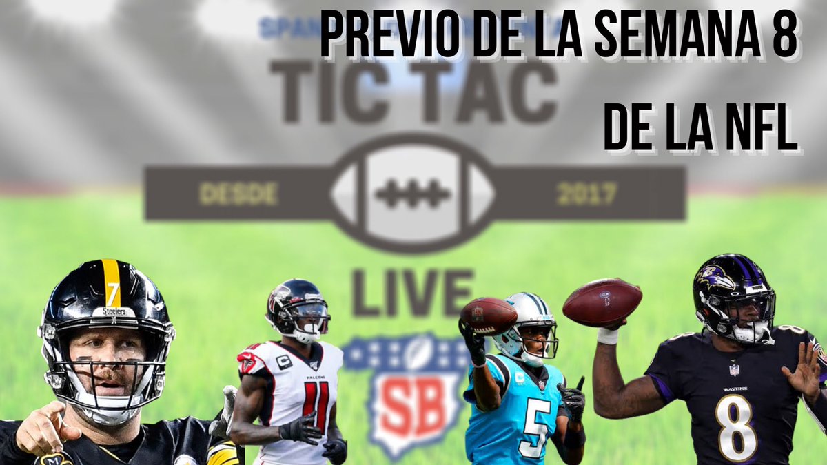 Recuerden que hoy es noche (tarde) de #TicTacLive en punto de las:
22:00 🇪🇸
18:00 🇦🇷
15:00 🇲🇽
🖥 https://t.co/lUH6jtMXM9
@EduVall82
@DTerronRobles
@SantiLuduenia
@imaisterrena
Con la previa del juego de hoy y lo MEJOR de la semana 8 de la #NFL
#NFLTwitter #nflmx https://t.co/nPIMgD0PSb