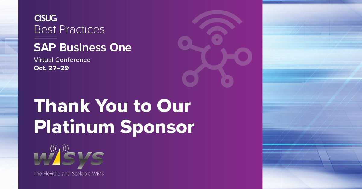 ASUG Best Practices: SAP Business One tweet media