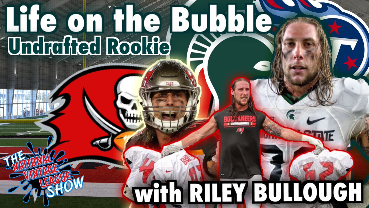 Life on the Bubble: Undrafted Rookie is available NOW on YouTube.

Riley Bullough tells us what it’s like to fight from the fringes. The pain of being waived, the bright lights of Hard Knocks and the huge decision to end ones own career. 

👉youtu.be/bFMMVk0miSs