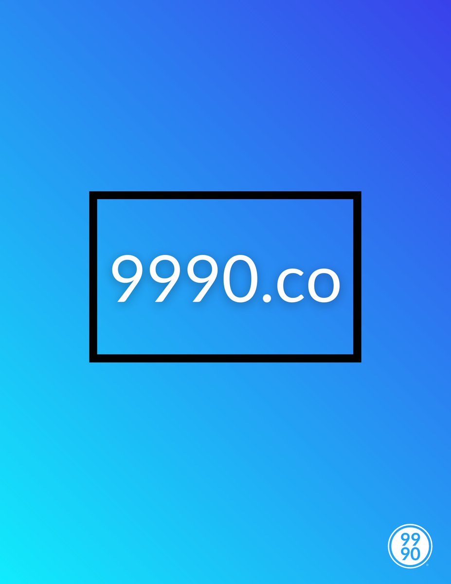 m3techadvisors's tweet image. We&apos;ve updated our company domain to 💥 9990.co 💥 - what do you think of the change?