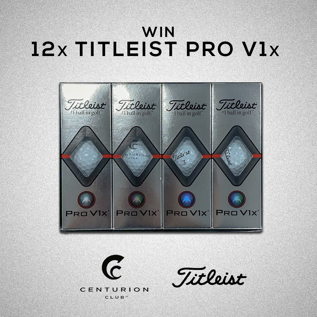 CenturionClub's tweet photo. 🌟𝗚𝗜𝗩𝗘𝗔𝗪𝗔𝗬🌟 We have teamed up with @M3Media_ to give away a box of @Titleist PRO V1X, the “𝙽𝚞𝚖𝚋𝚎𝚛 𝟷 𝚋𝚊𝚕𝚕 𝚒𝚗 𝚐𝚘𝚕𝚏”

All you have to do is:
𝗙𝗼𝗹𝗹𝗼𝘄: @m3media_ &amp; @centurionclub 
𝗥𝗧: This post

GOOD LUCK 🙌🏼⛳️ #CenturionClub #Giveaway #M3Media https://t.co/JalppkfXfs