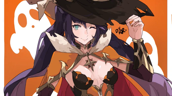 Halloween Mona! 
#原神 #GenshinImpact #GenshinHalloween 