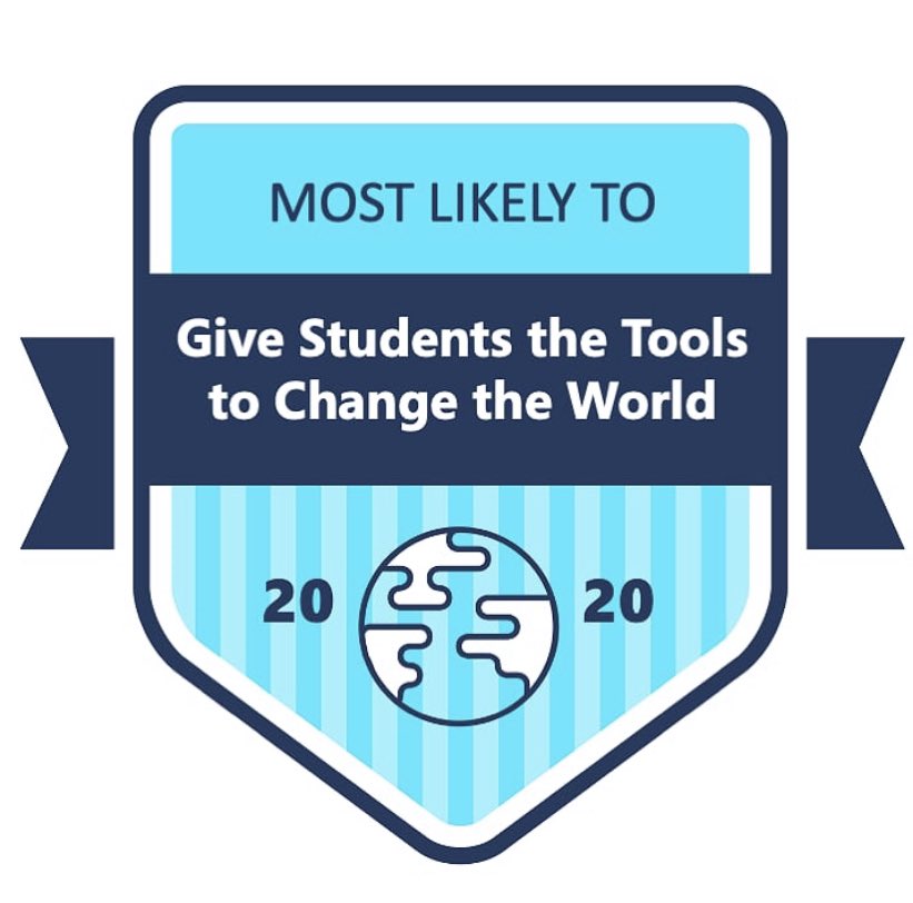 Loving my Microsoft Superlative badge. Class of 2020 
Thank you <a href="/MicrosoftEDU/">Microsoft Education</a> loved seeing some of the showcase projects and schools at Digital E2 and the intro to #techforgood <a href="/sdelafosse/">Sonja Delafosse</a> <a href="/AnthonySalcito/">Anthony Salcito</a> <a href="/viva_nella/">Ronelle Klinck</a> <a href="/AmandaCalitz/">Amanda Jankowitz #TechWomenFellow</a> <a href="/Gabriel01784452/">Gabriela Willis✨</a> <a href="/RuneNieuwnhuizn/">Rune Nieuwenhuizen</a> #MIEE #E2