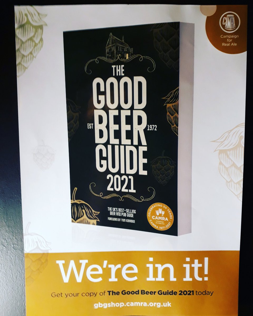 Hop77micropub's tweet image. We're in! @CAMRA_Official #goodbeerguide2021 #realale #supportyourlocal