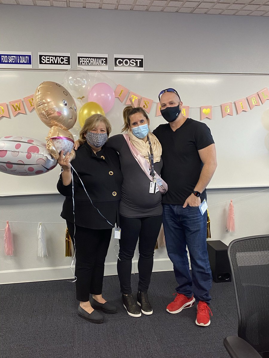 So unbelievably touched by the baby shower my amazing coworkers threw for us today! Such a great surprise to have my husband and mom here too!!! Grateful to work with such an amazing team!!