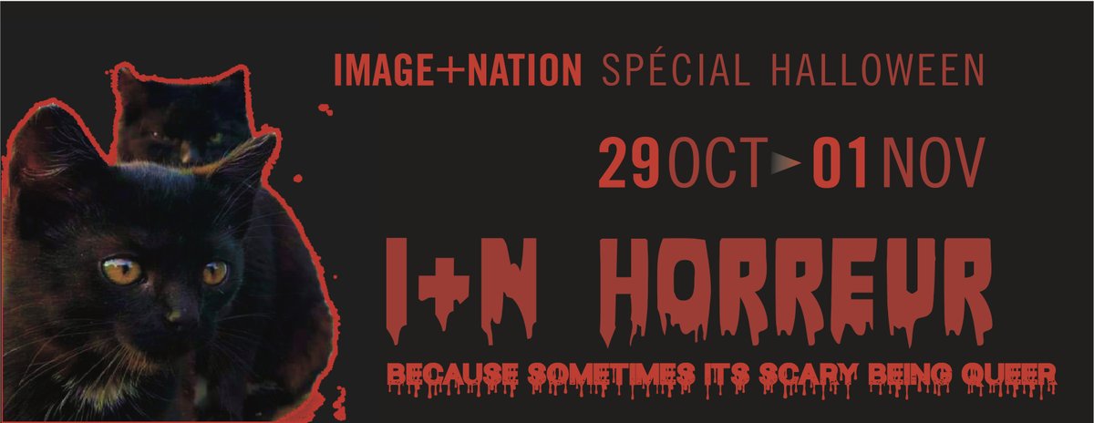 RaisonMedia's tweet photo. Don't miss @LetsGoCBC today!! @SMarandola will be chatting with Charlie Boudreau from @imagenationmtl about this year's spooky new addition to the festival! #lgbtq #filmfestival #inhorreur #IN2020 #IN33 https://t.co/6WYY7vwGpM
