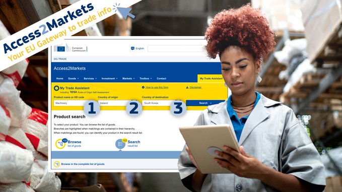 EUinCanada's tweet photo. 🔈Calling all 🇨🇦#Canadian #exporters to the 🇪🇺 #EU
ℹ️ Meet #Access2Markets, the new European database for exporting #SMEs. #CETA features prominently in the database, including through #ROSA, the new #rulesoforigin calculator.
👉https://t.co/3q33NYcip7 https://t.co/BuB4v6qOrb