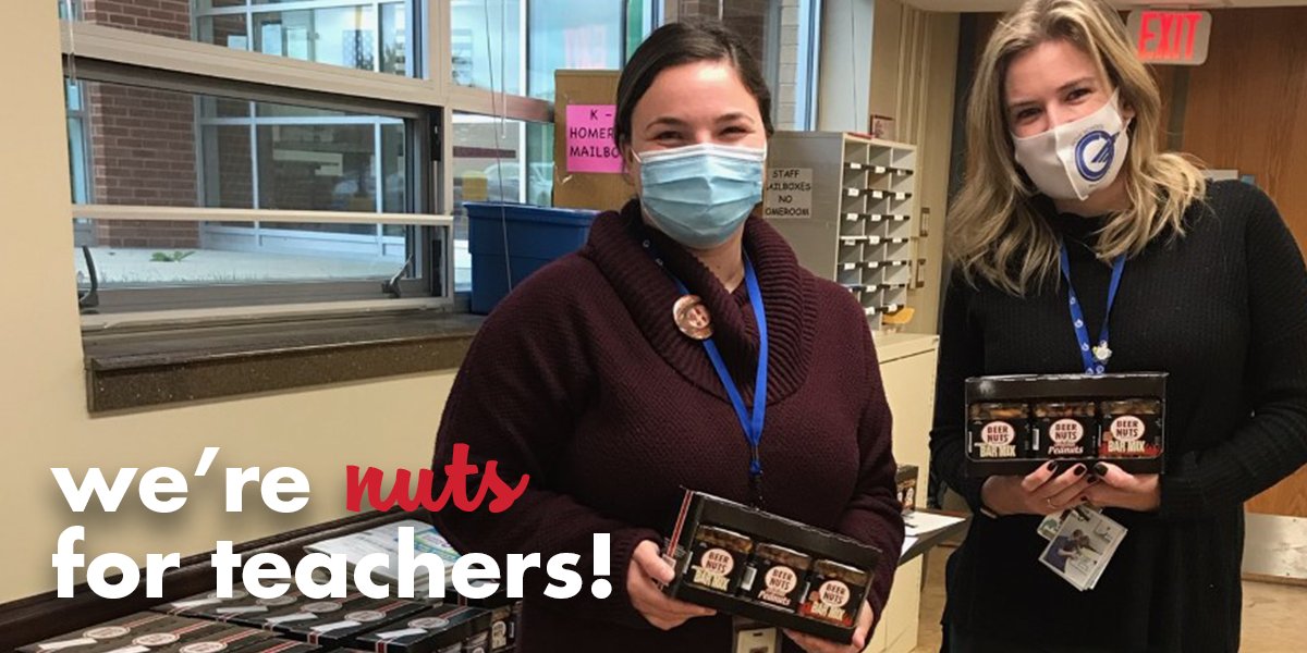 We're NUTS for all of our teachers! 🍎📏🥜 

Thanks for everything that you're doing through all of these trying times. Special shout out to the teachers at Oak Grove School District; enjoy a few extra snacks on us!