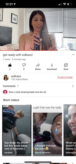 You guys! I filmed my first YouTube video! 💕 check it out here 🙏.        ➡️ https://t.co/NlTQrpmQsL https://t<a href="/tag/transgender"class="tags"><span>#transgender</span></a><a href="/tag/tgirl"class="tags"><span>#tgirl</span></a><a href="/tag/trans"class="tags"><span>#trans</span></a>