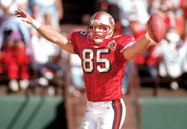 With the team and fans being on a high, the  #49ers tried to recapture those feelings by introducing a hybrid version of these throwbacks for the 1996 season. The new set featured drop shadows and white pants.These specific uniforms lasted two seasons. Continue thread.