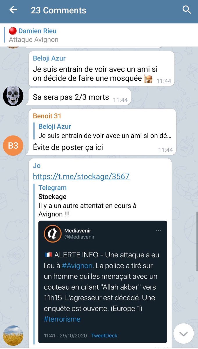 AiphanMarcel's tweet photo. Génération Identitaire, c’est quel genre de séparatisme, en fait, que je situe par rapport à Baraka City sur mon thermomètre de la haine ?
#Avignon https://t.co/vh6zheUxfc