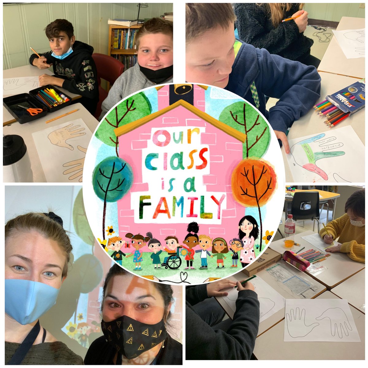 msbrockerville's tweet image. Lots of connections happening today in our class. Our S's are learning how to build positive relationships and show kindness to one another, while recognizing that they are all different and unique. @mmeamberbrenton  @NLESDCA #BetterTogether #classfamily #SEL